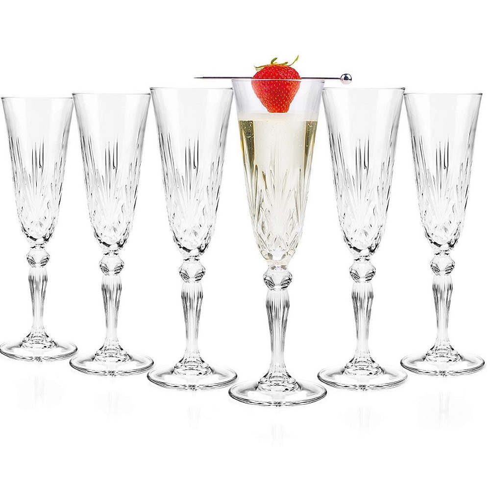 RCR Melodia Champagnerkelch 160 ml 6er Set