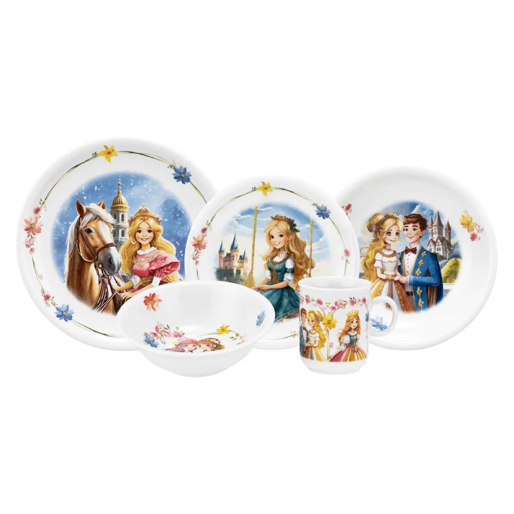 Seltmann Weiden Compact Prinzessin Kinder Set 5 tlg.