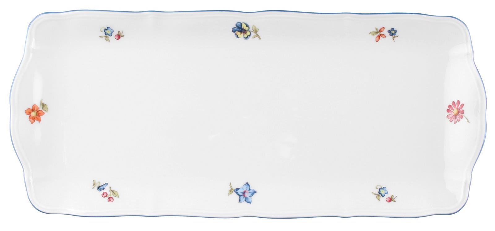 Seltmann Weiden Sonate Nostalgie Kuchenplatte eckig 35x17,5cm