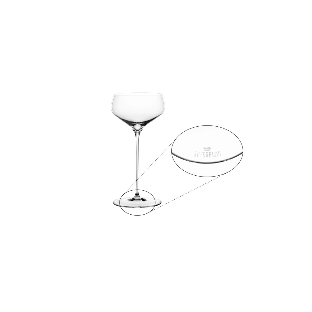Spiegelau Hi-Lite Coupette 238 ml 2er Set