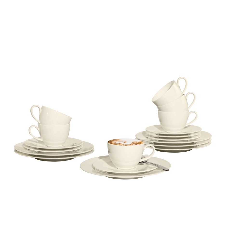 Seltmann Weiden Zoè fine diamond uni Kaffeeservice 18 tlg.