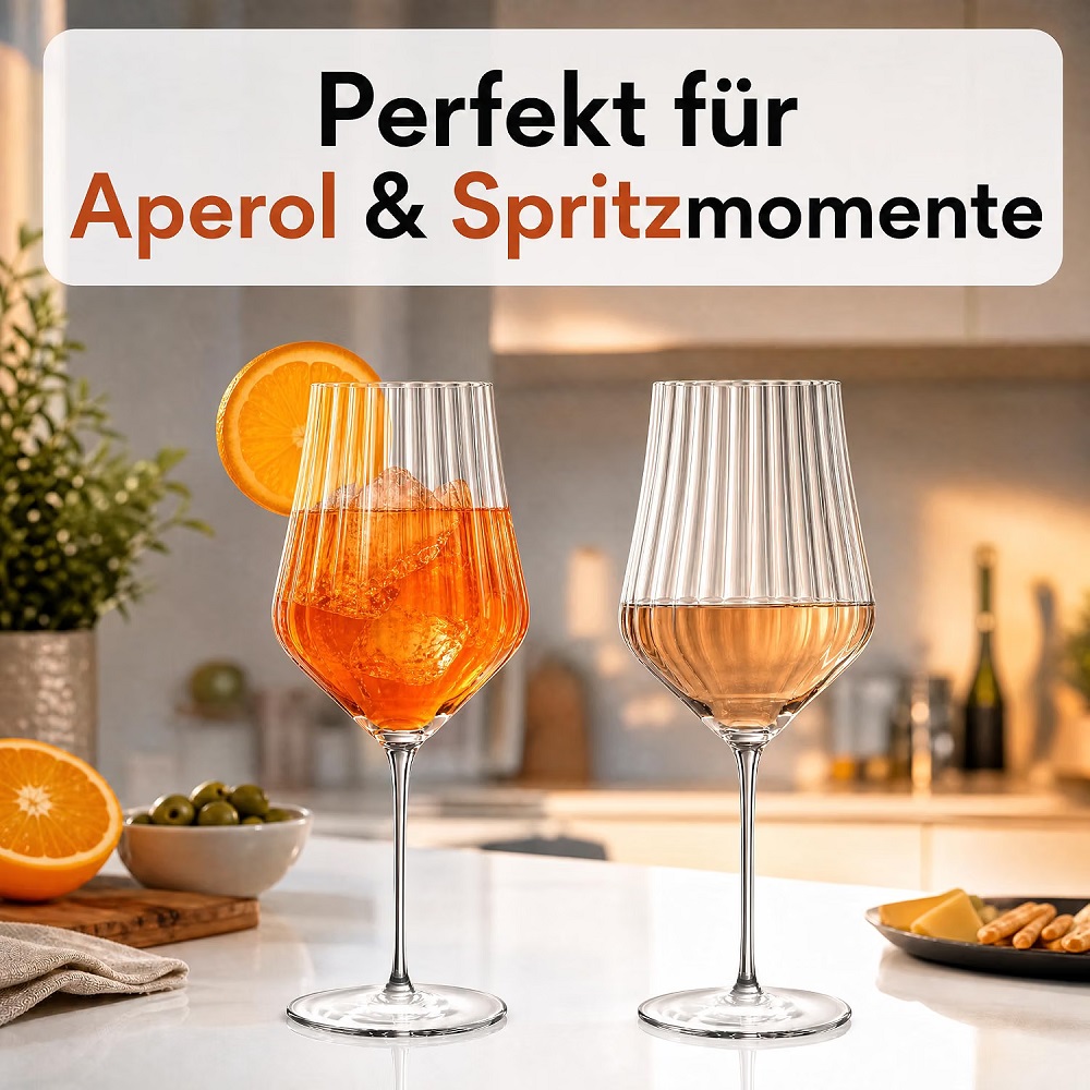 Der-Porzellan-Laden by Nachtmann Aperitivo Spritzglas 640 ml 2er Set