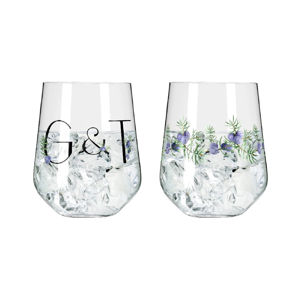 Ritzenhoff Botanic Lights Gin Tumbler 2er #5 #6 RDT H23