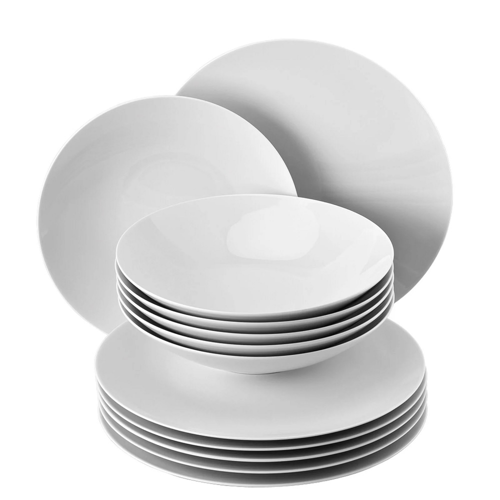 Rosenthal TAC Gropius Weiß Tafelset 12-tlg.