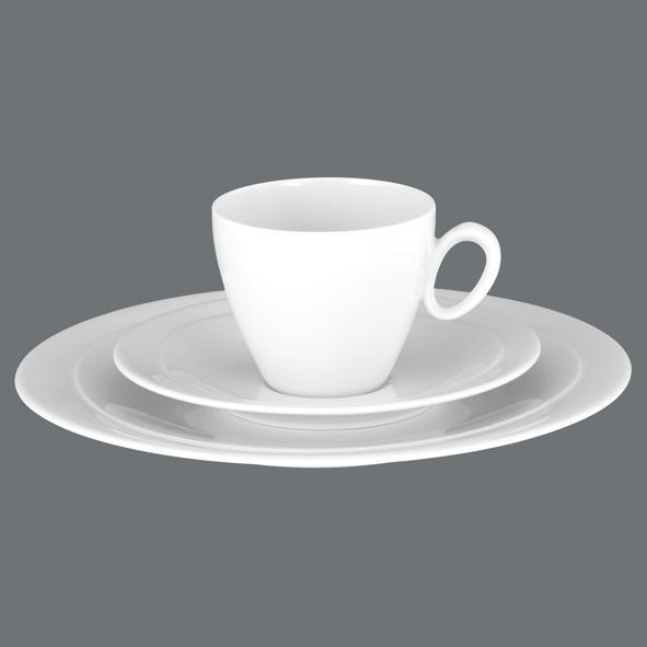Seltmann Weiden Trio Uni Kaffee-Gedeck 3-tlg.