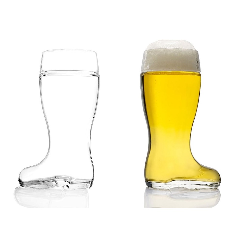 Stölzle Oberglas Bierstiefel 1,0 l 2er Set