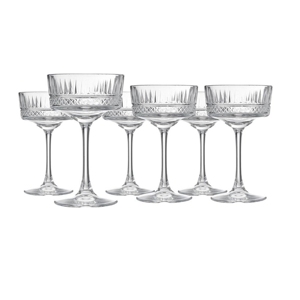 Pasabahce Elysia Champagner Coupe 260 ml 6er Set