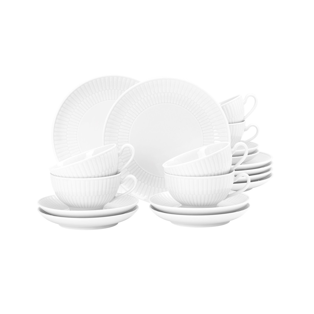 Seltmann Weiden Amina weiß Teeservice 18tlg. klein