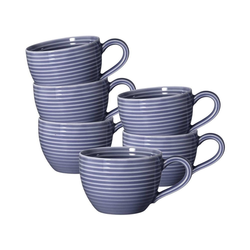 Seltmann Weiden Beat Fliederblau Espressoobertasse 0,11 l 6er Set