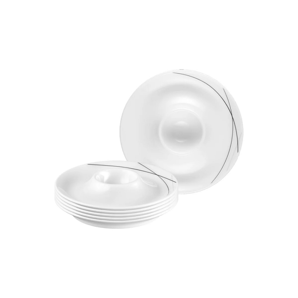 Seltmann Weiden Trio Highline Eierbecher mit Ablage 6er Set