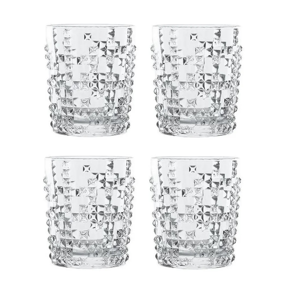 Nachtmann Punk Whiskybecher 4er Set