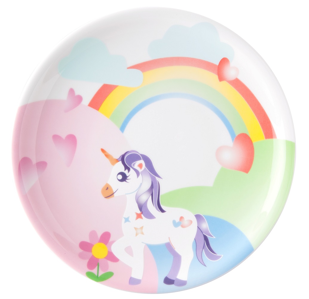 Seltmann Weiden Compact Mein kleines Einhorn Speiseteller 25,5 cm