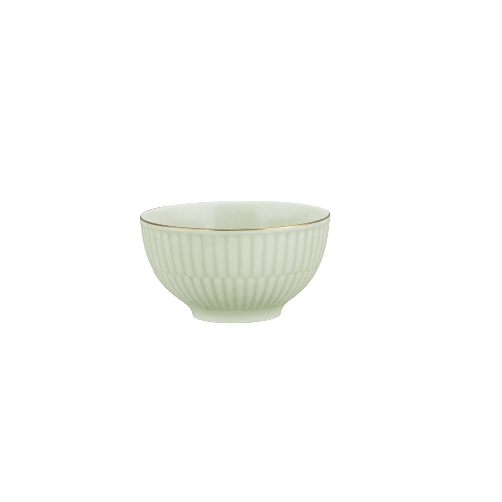 Seltmann Weiden Amina seladon/Goldrand Dipschale 0,14 l