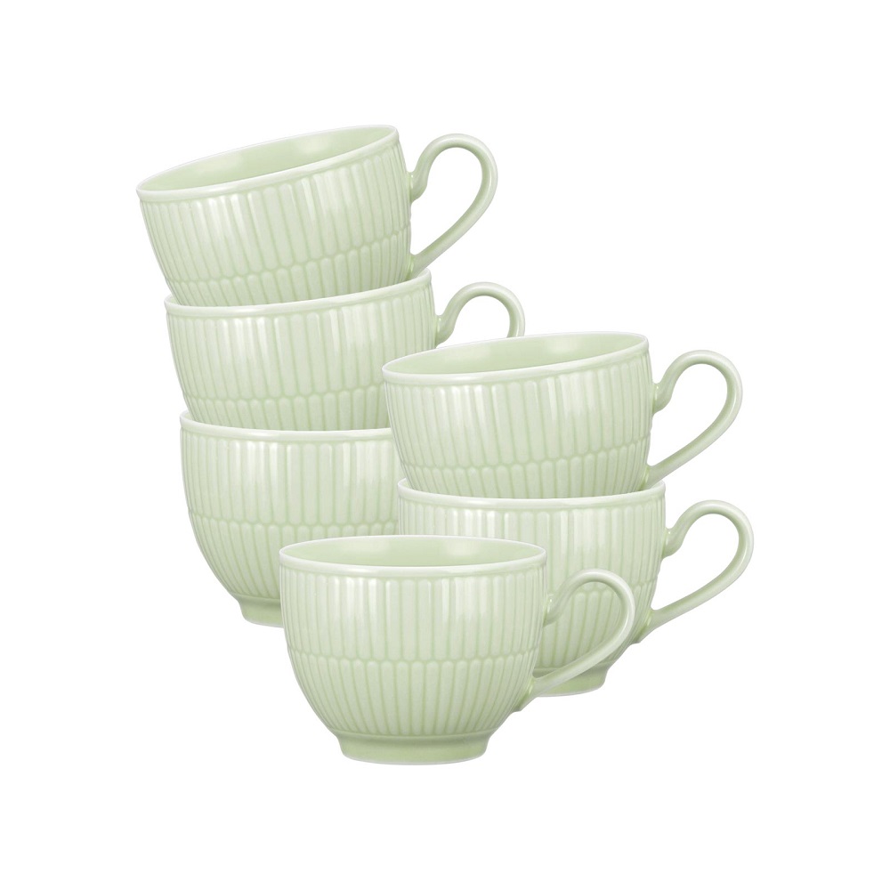 Seltmann Weiden Amina Seladon Kaffeeobertasse 0,25 l 6er Set