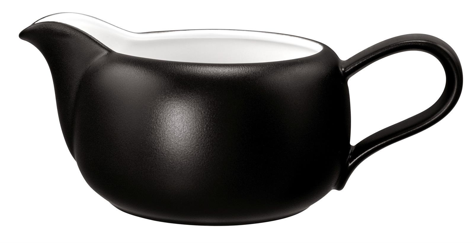 Seltmann Weiden Liberty Velvet black Sauciere 0,6l