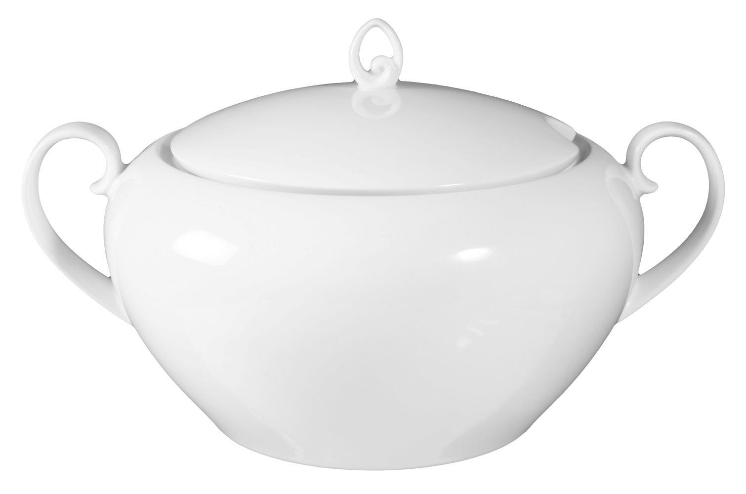 Seltmann Weiden Rondo/Liane weiß Terrinel mit Deckel 3,25 l