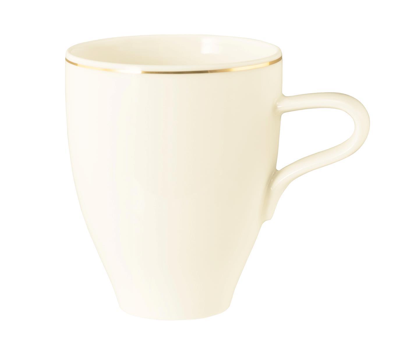 MEDINA fine diamond Gold Becher mit Henkel 0,35l