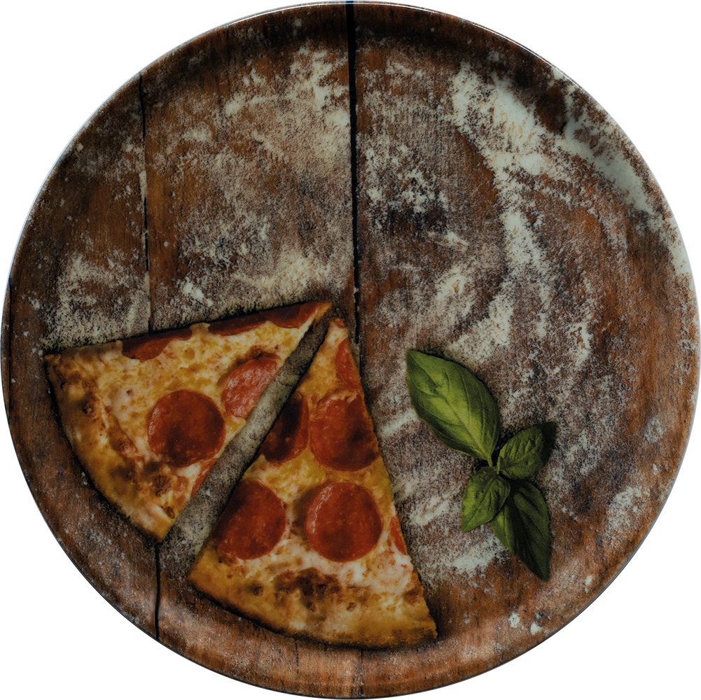 Saturnia Napoli Flour Z32 Dekor Pizzateller 33 cm