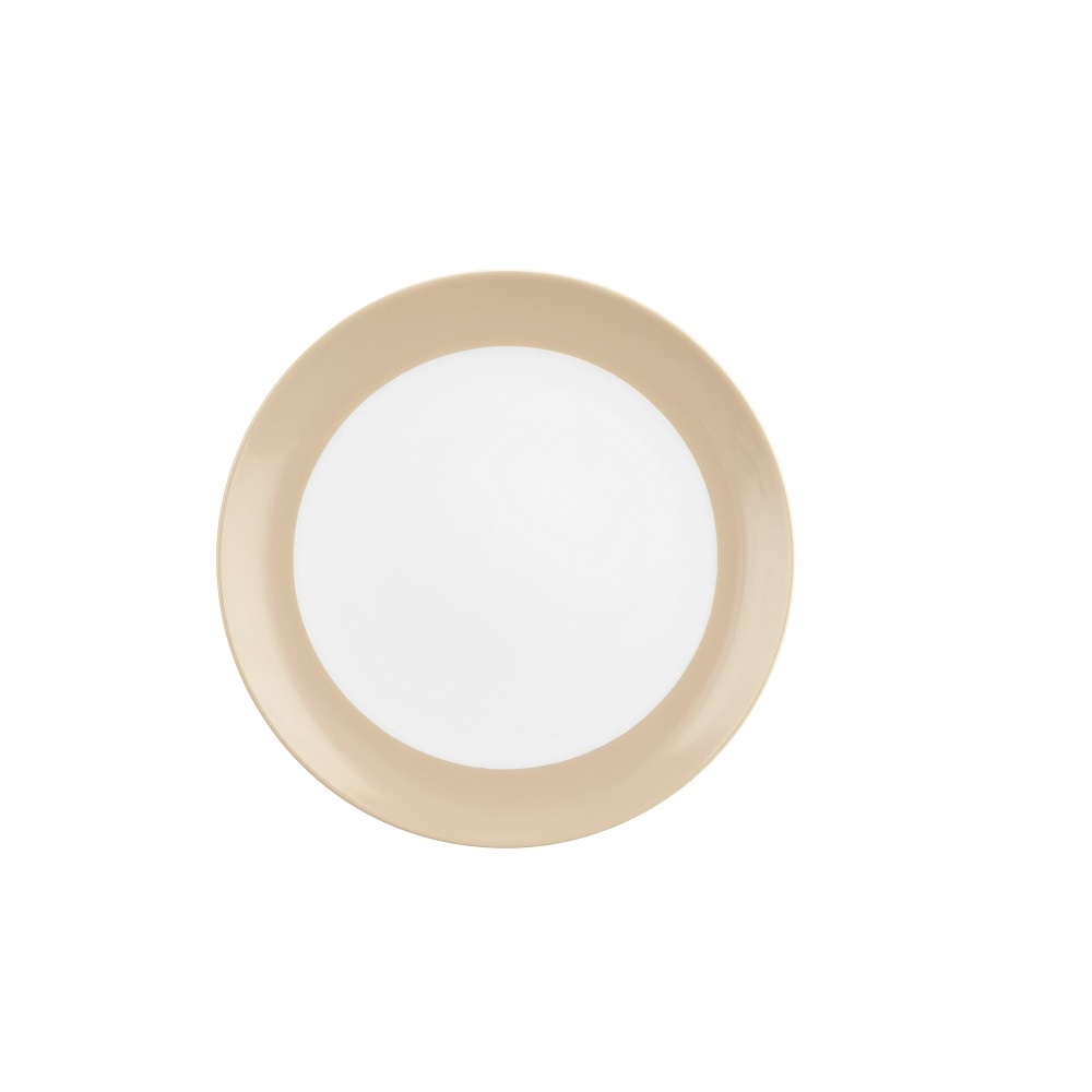 Seltmann Weiden Liberty Pure Colors dusty beige Brotteller 17,5 cm