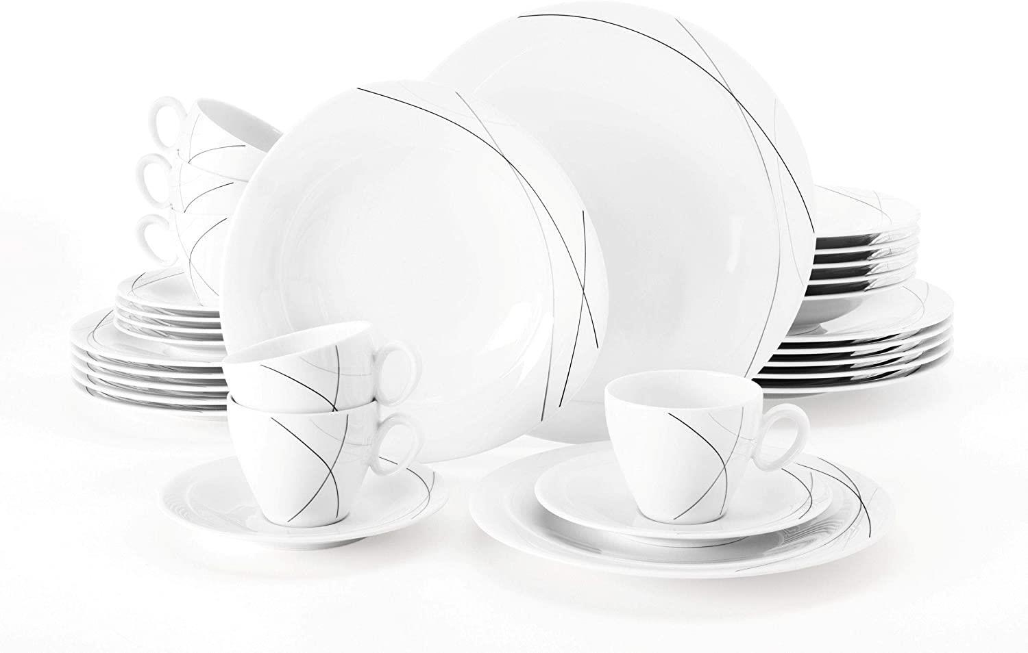Seltmann Weiden Trio Highline Kombiservice 30-teilig