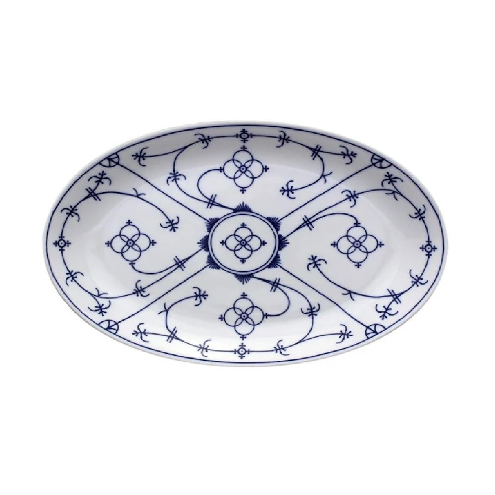Winterling Indischblau Servierplatte oval 32cm