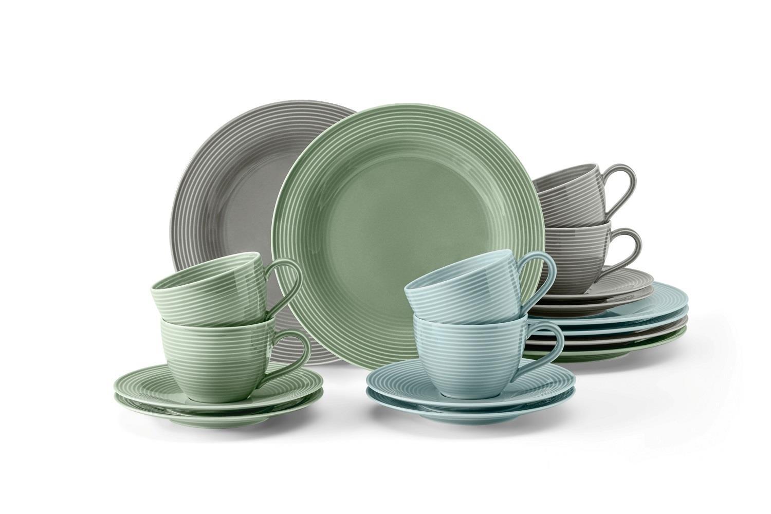 Seltmann Weiden Beat Kaffeeservice 18-tlg. 3 Farben