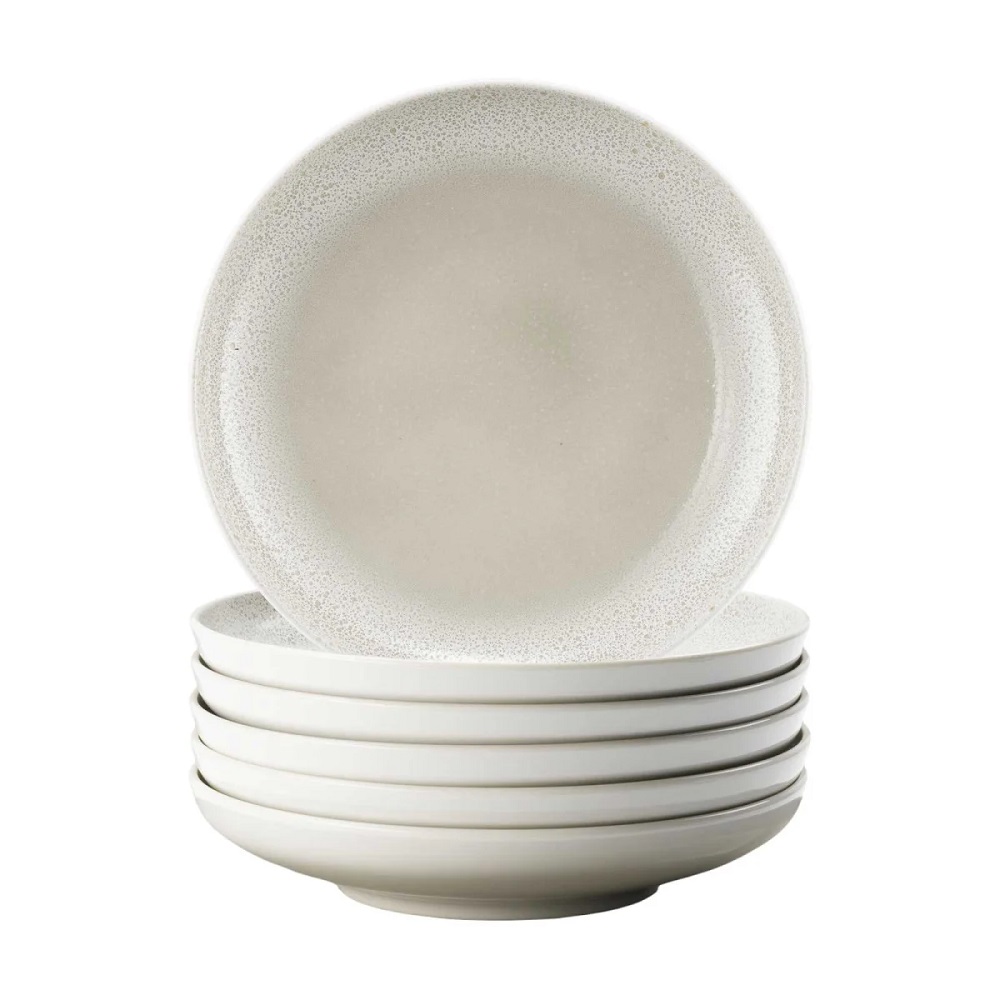 Seltmann Weiden Sento Home Aura cream Suppenteller rund 21 cm 6er Set
