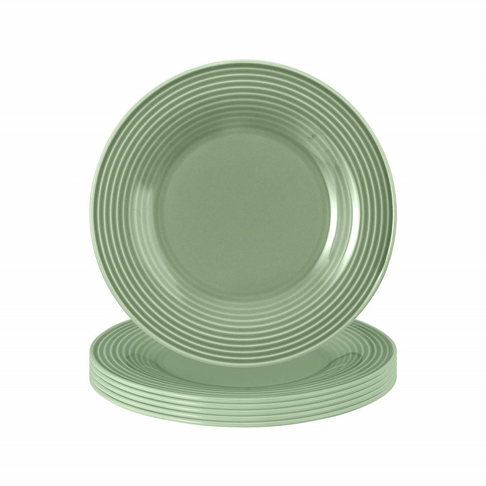 Seltmann Weiden Beat Salbeigrün Brotteller 17 cm 6er Set