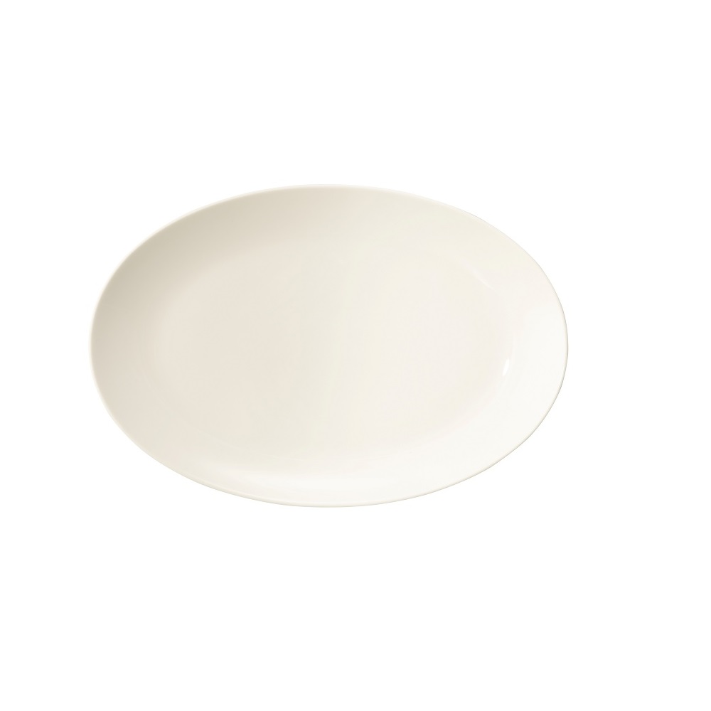 Seltmann Weiden Savona Fine Diamond weiß Servierplatte oval 31x21 cm