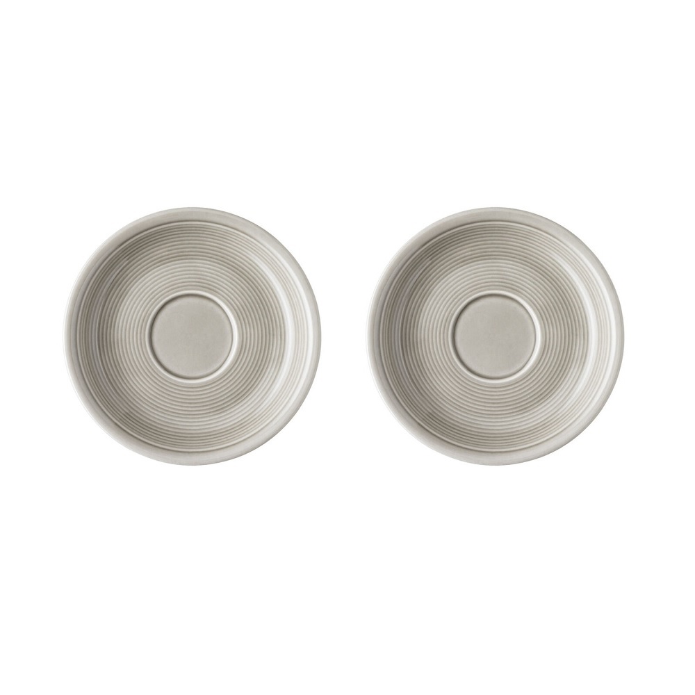 Thomas Trend Colour Moon Grey Espressountertasse Ř 11 cm 2er Set