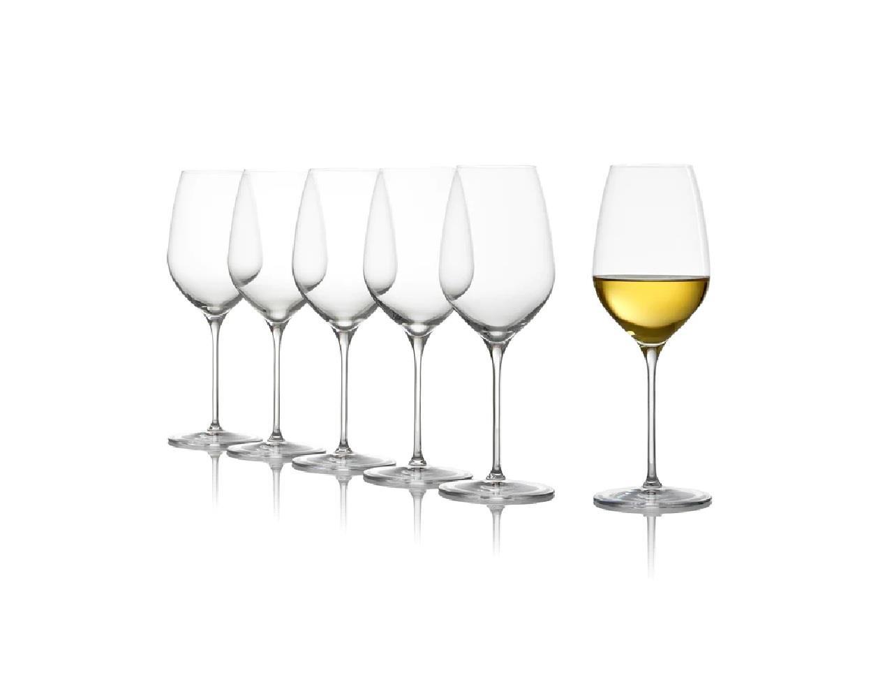 Stölzle Lausitz Fino Weißweinkelch 6er Set