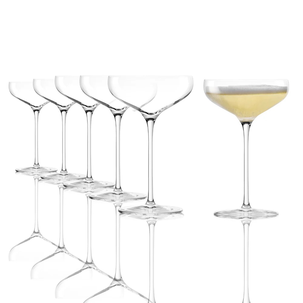 Stölzle Lausitz Swing Champagnerschale 300 ml 6e Set