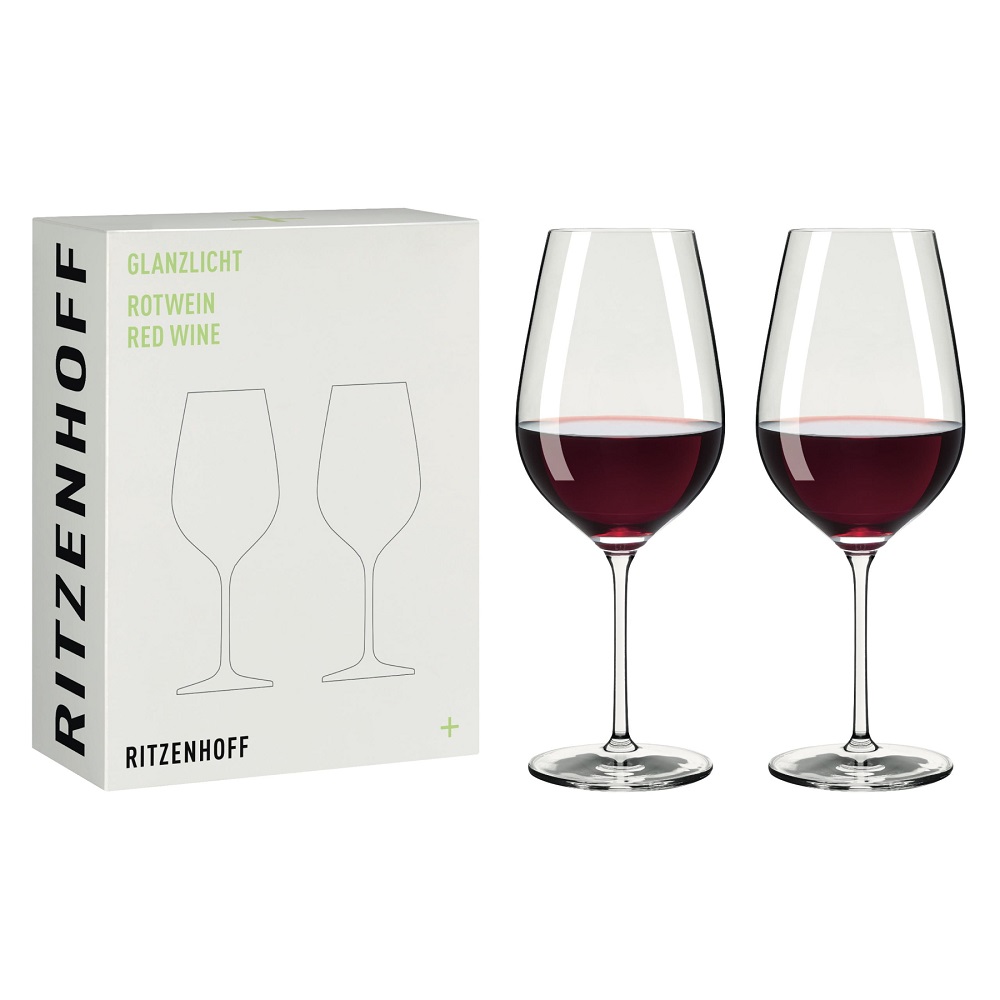 Ritzenhoff Sonnenschliff Rotwein 2er-Set #1 RDT H24