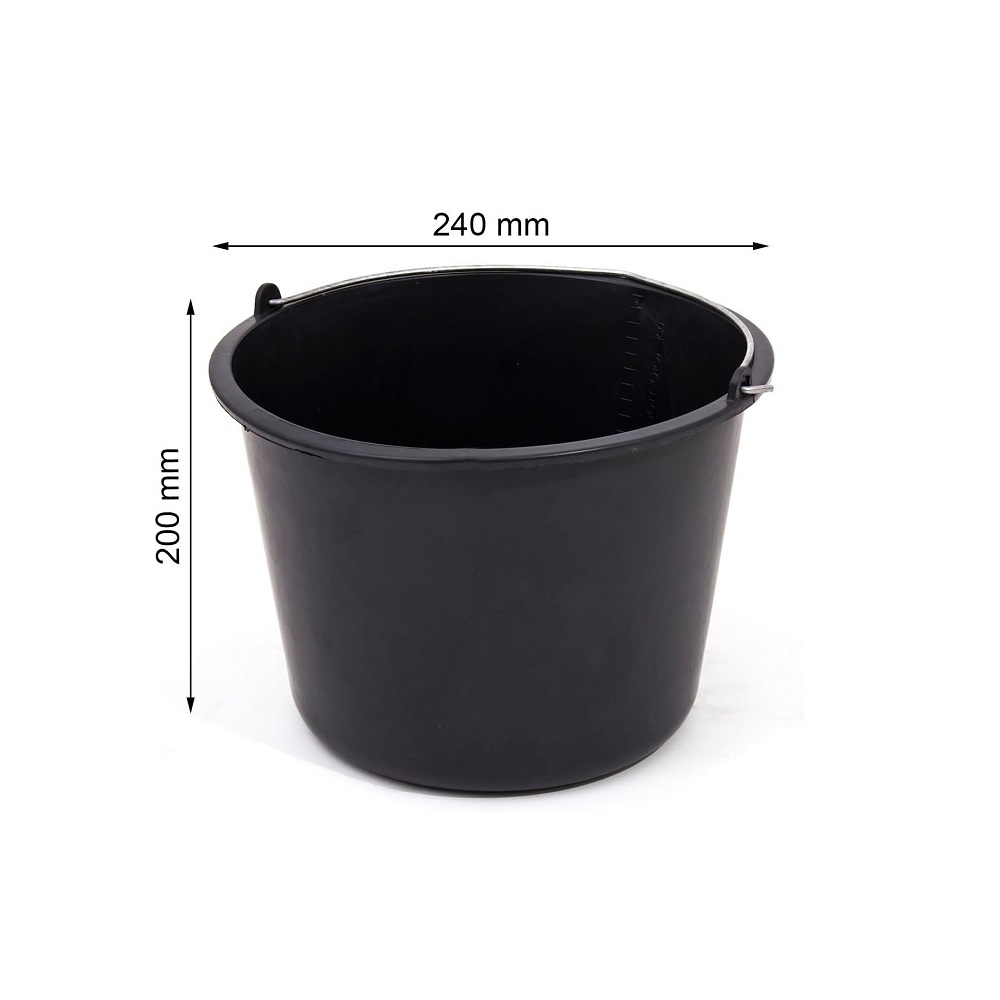 Prosperplast Eimer BUCKET 5 - schwarz