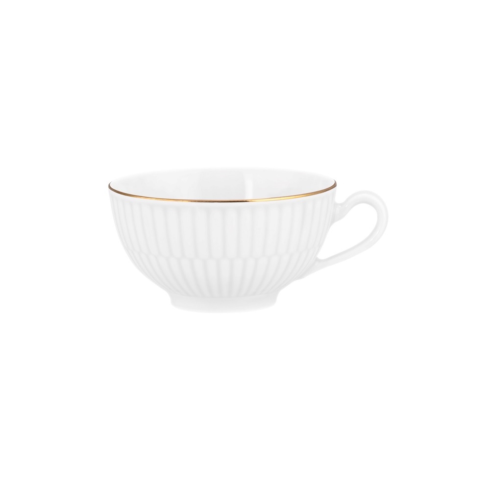 Seltmann Weiden Amina weiß/Goldrand Teeobertasse 0,14 l