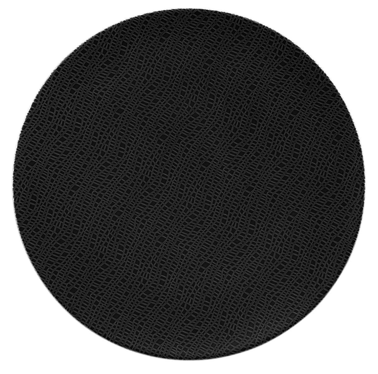 Seltmann Weiden L Fashion glamorous black Servierplatte rund 33cm
