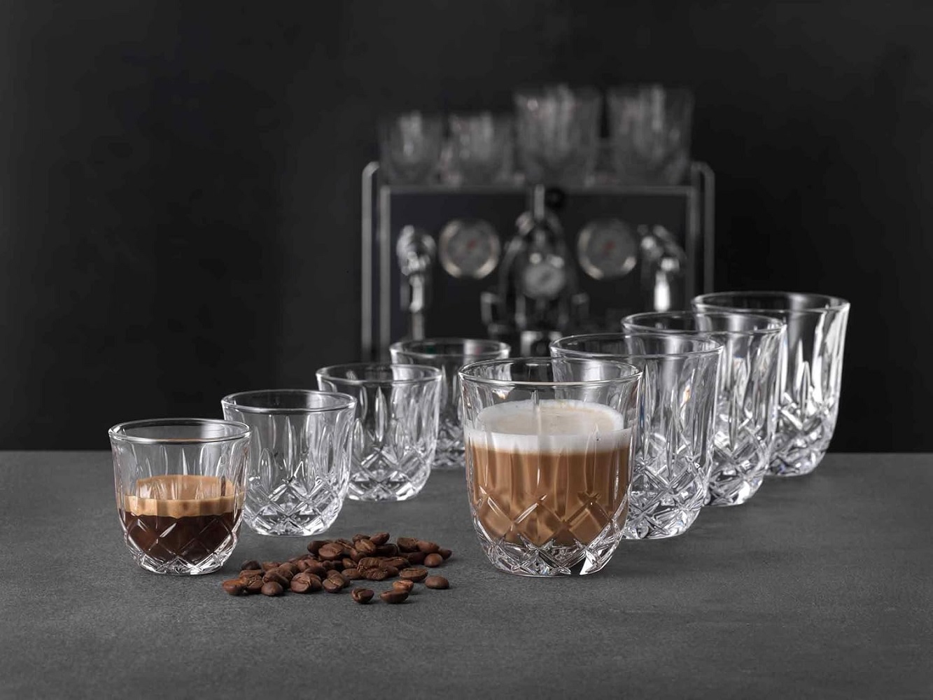 Nachtmann Noblesse Barista 4xEspresso + 4xCappucino 8 tlg.