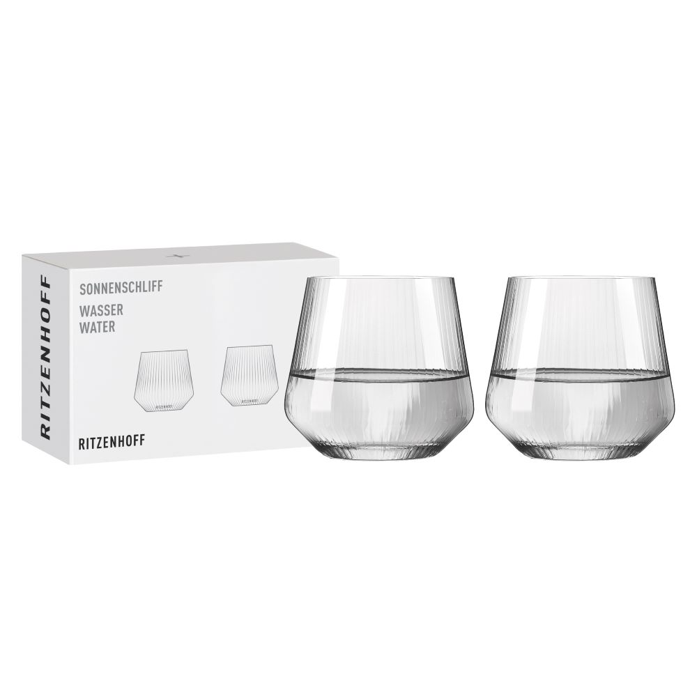 Ritzenhoff Sonnenschliff Wasser 2er-Set #1 RDT H24