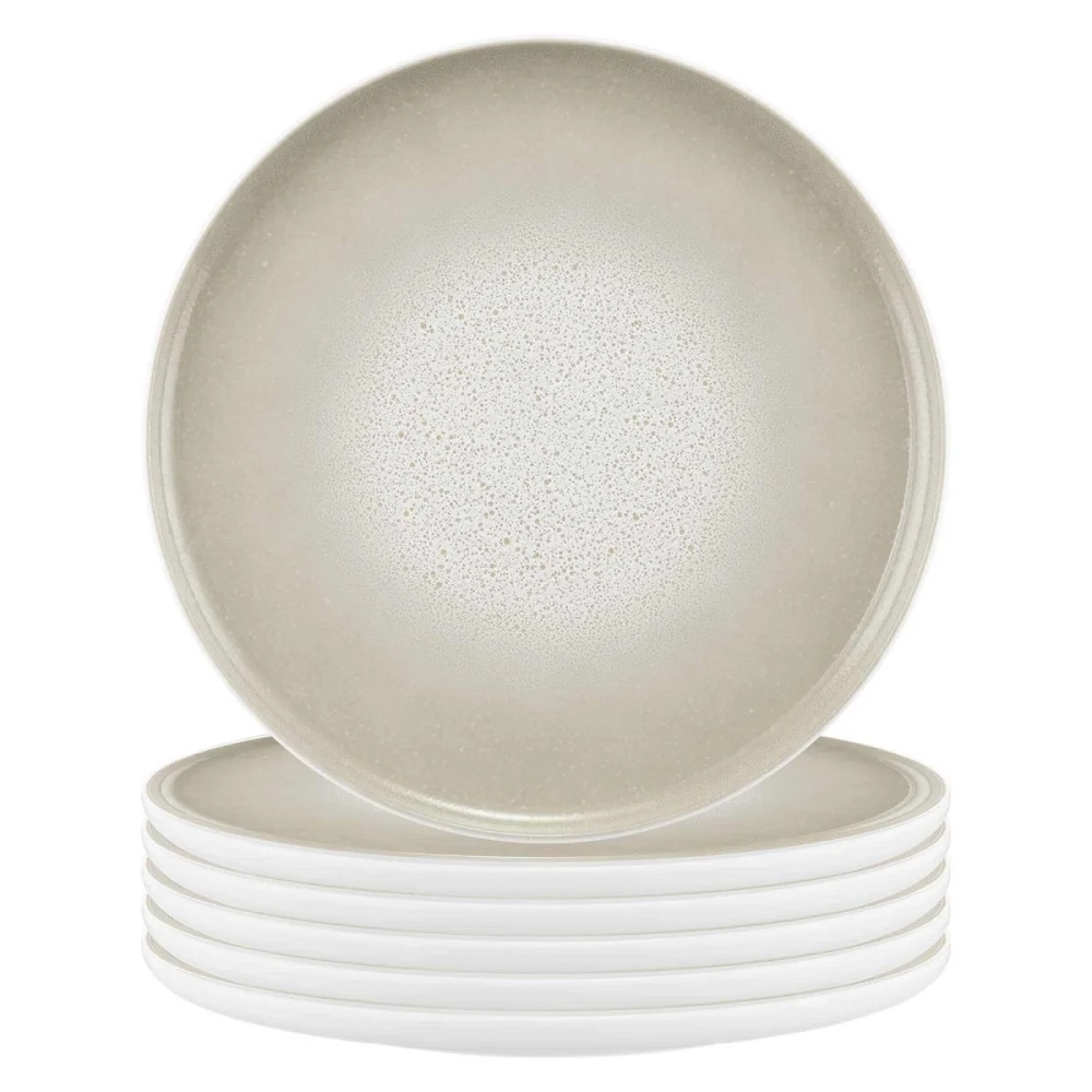 Seltmann Weiden Sento Home Aura cream Speiseteller rund 27 cm 6er Set