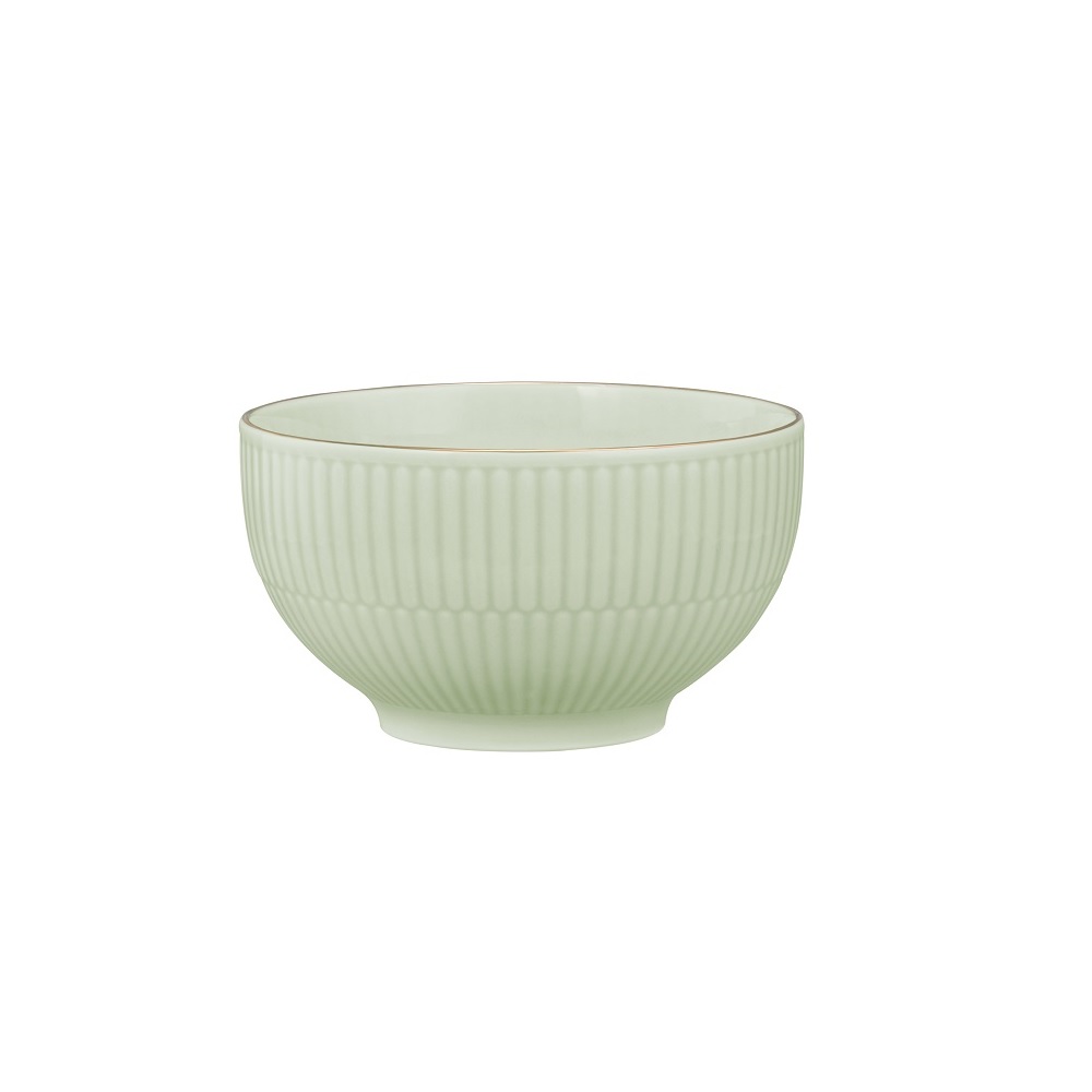 Seltmann Weiden Amina seladon/Goldrand Cappuccinoschale 11,5 cm /0,40 l
