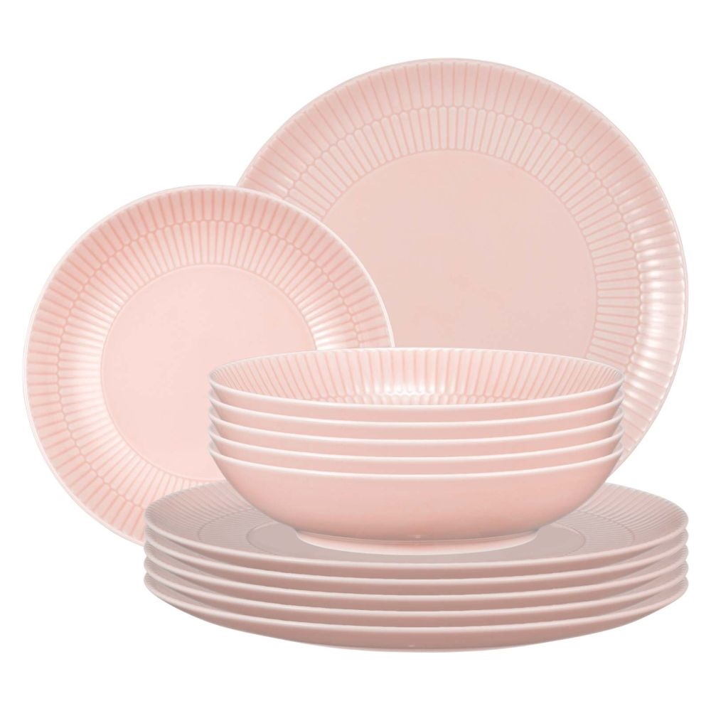 Seltmann Weiden Amina rosè Tafelservice 12 tlg.