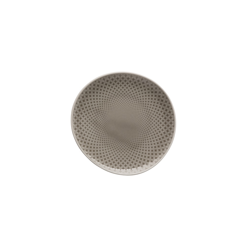 Rosenthal Junto Pearl Grey Teller Flach - R 16,0 cm