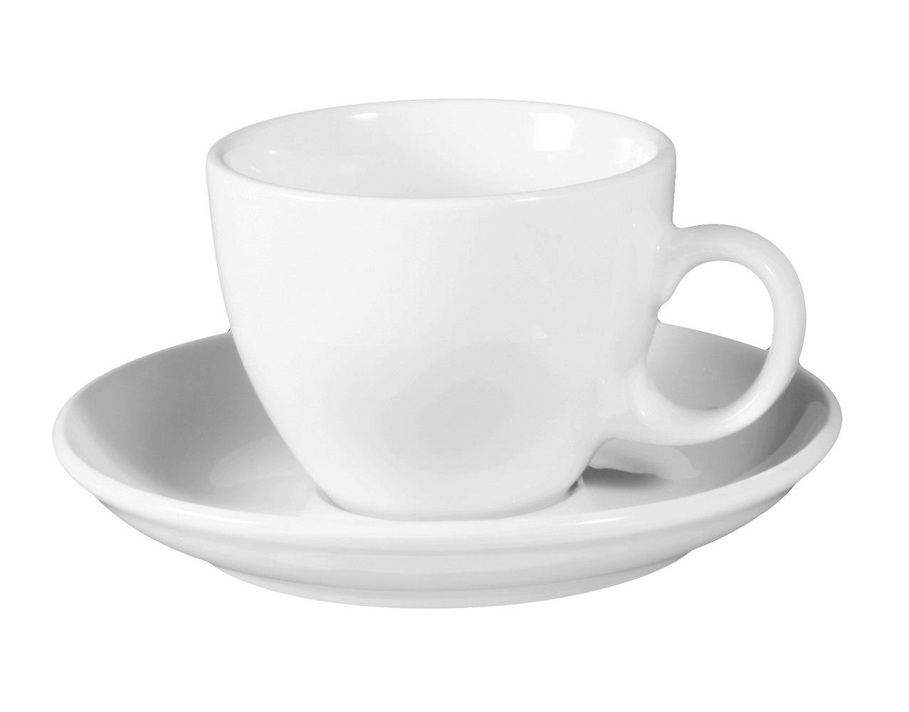 Seltmann Weiden VIP. weiß Cappuccinotasse+Untertasse 0,22 l