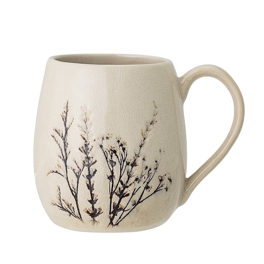 Bloomingville Bea Becher Natur Steingut 400 ml