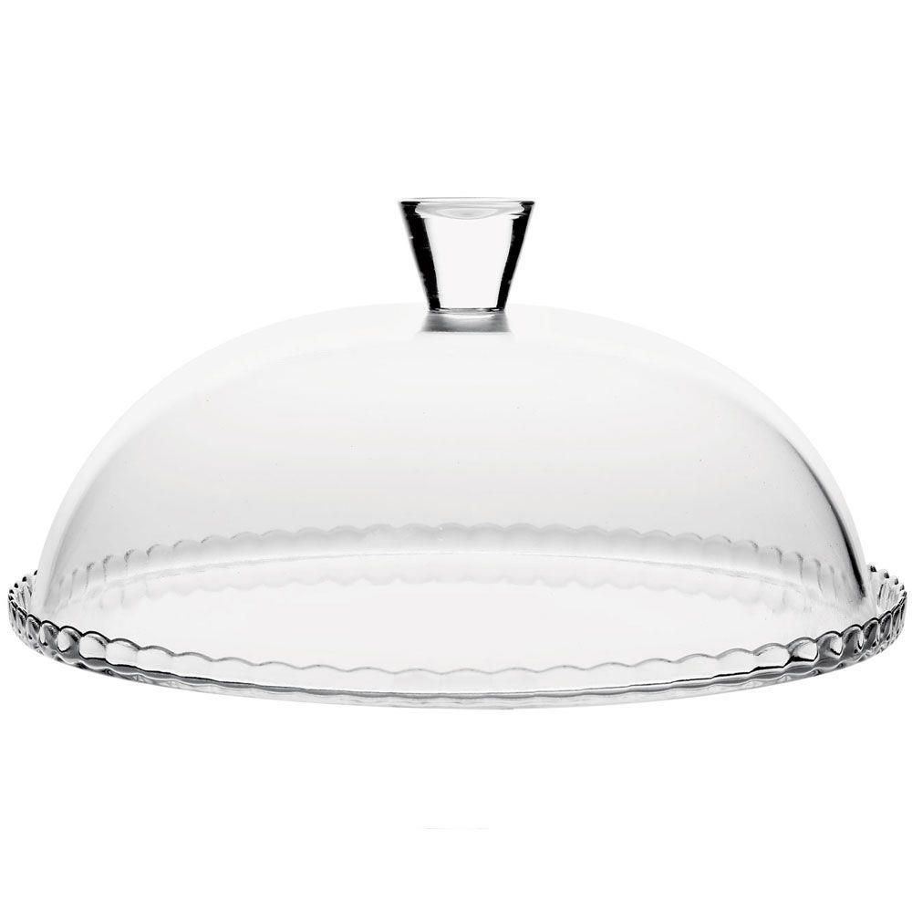 Pasabahce Patisserie Servierplatte mit Haube