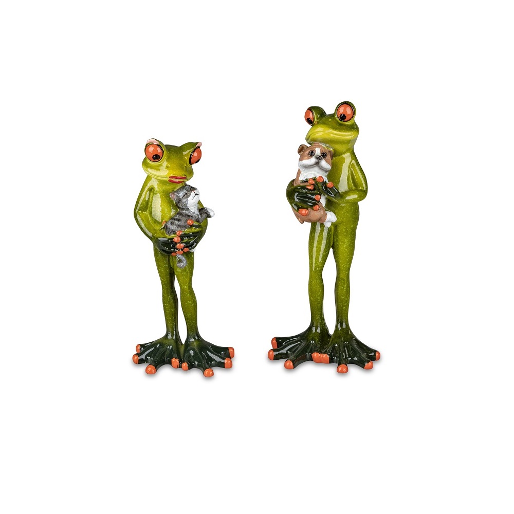Formano Froschpaar mit Haustieren 2er Set