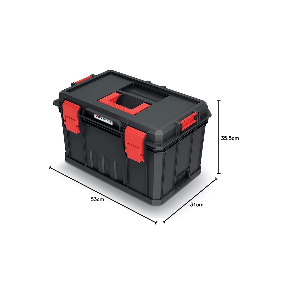 Prosperplast Werkzeugkiste MODULAR SOLUTION 30 - schwarz