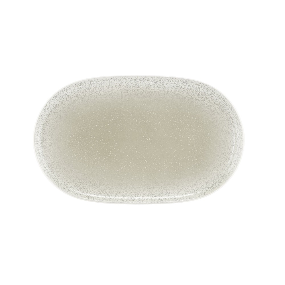 Seltmann Weiden Sento Home Aura cream Teller/Servierplatte oval 33x20 cm