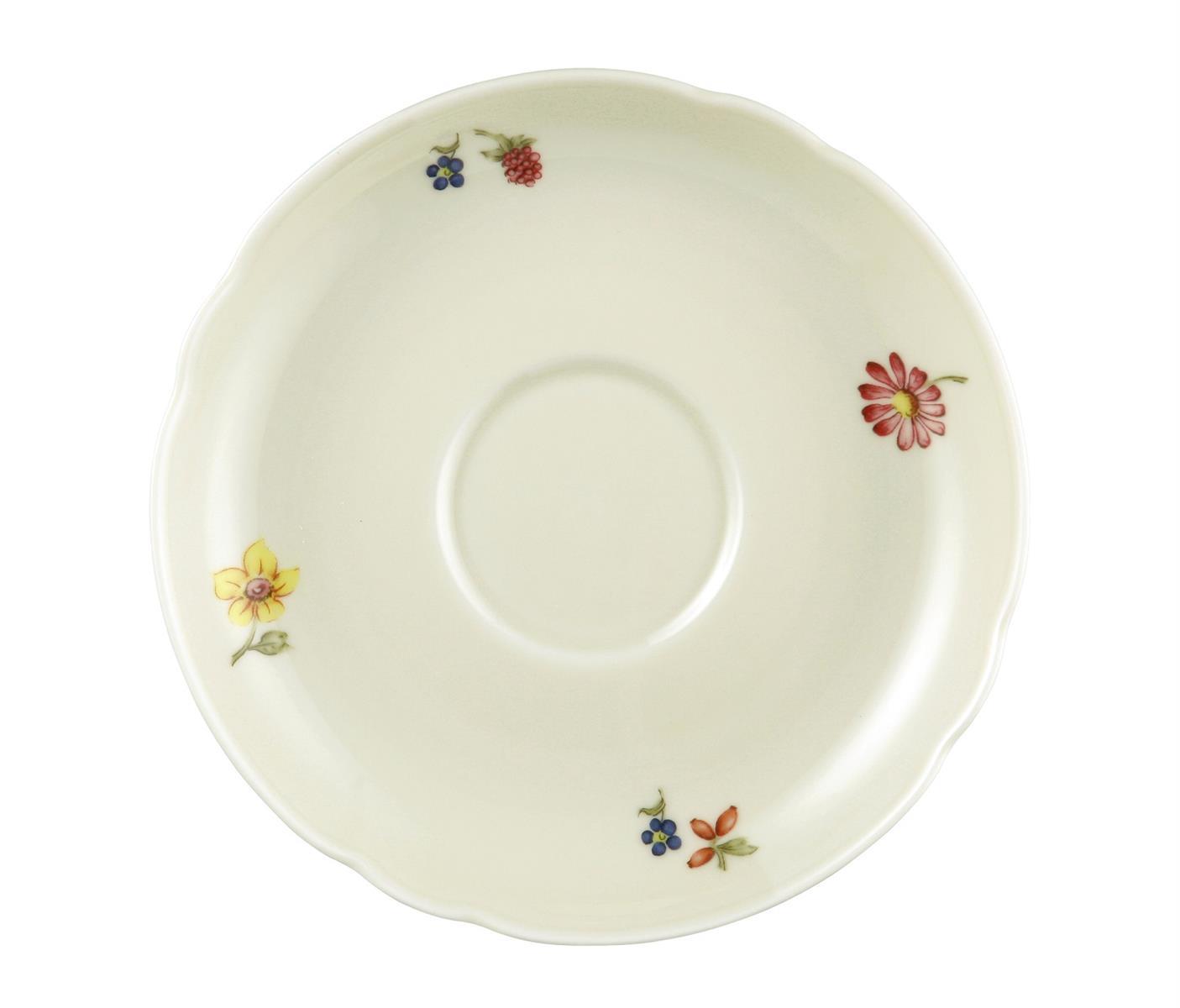 Seltmann Weiden Marie Luise Blütenmeer Kombi-Untertasse 14,5cm