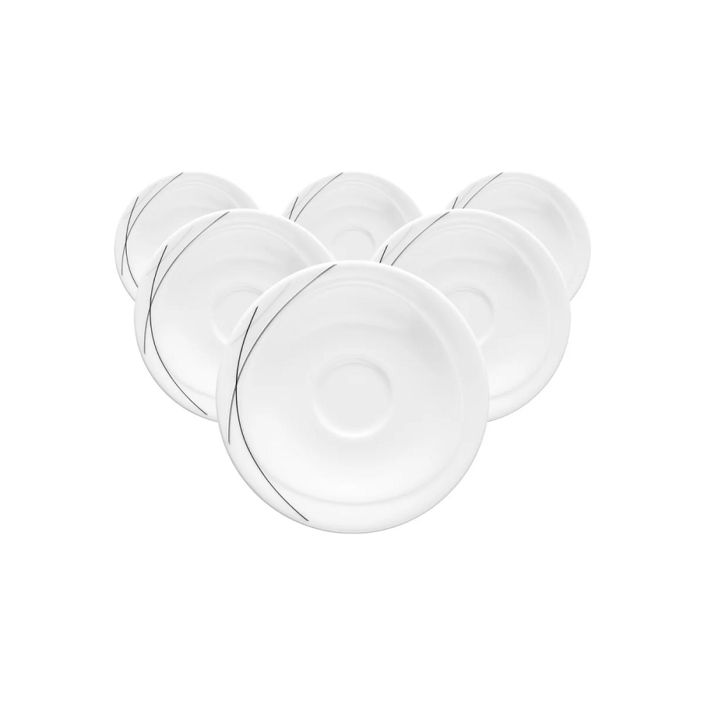 Seltmann Weiden Trio Highline Kombi-Untertasse 13,3 cm 6er Set